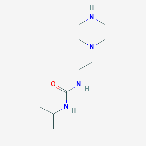 1-[2-(Piperazin-1-yl)ethyl]-3-(propan-2-yl)urea图片