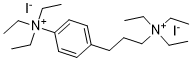 Ammonium,(3-(p-triethylammoniophenyl)propyl)triethyl-,diiodide图片